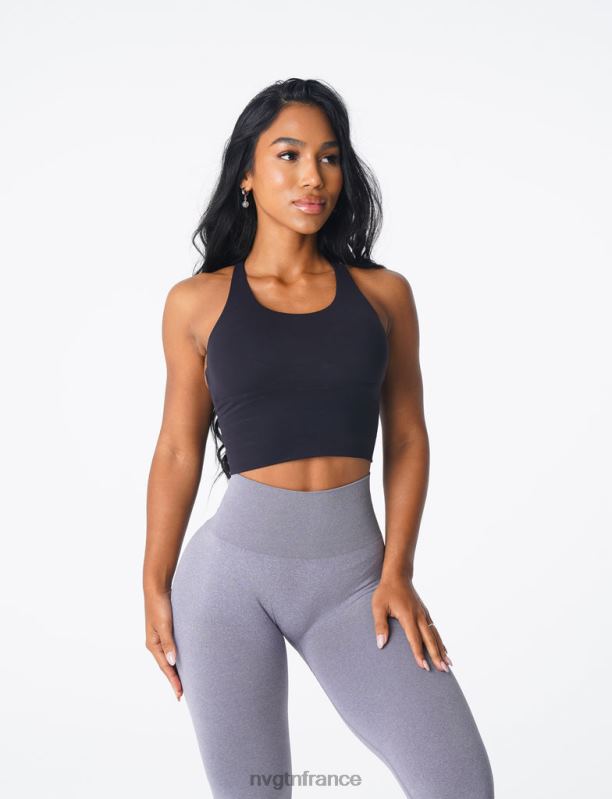 femmes XJRR281 noir aptitude NVGTN haut de soutien-gorge Matrix