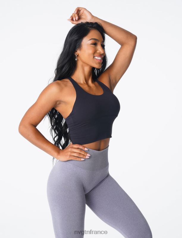 femmes XJRR281 noir aptitude NVGTN haut de soutien-gorge Matrix