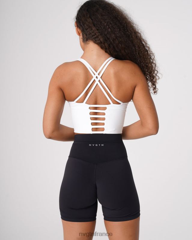 femmes XJRR282 blanc aptitude NVGTN haut de soutien-gorge Matrix