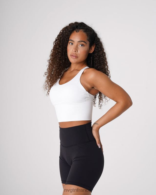 femmes XJRR282 blanc aptitude NVGTN haut de soutien-gorge Matrix