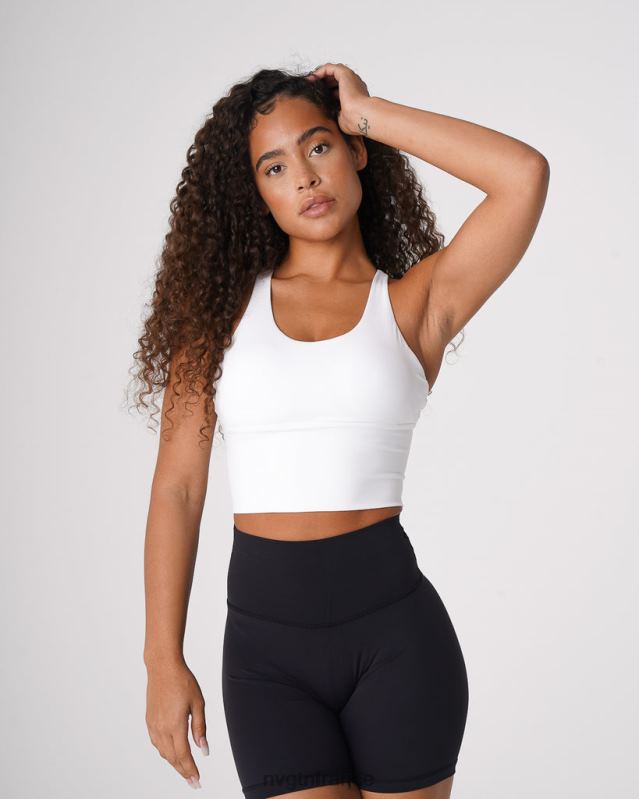 femmes XJRR282 blanc aptitude NVGTN haut de soutien-gorge Matrix