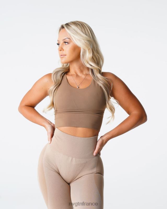 femmes XJRR284 moka aptitude NVGTN haut de soutien-gorge Matrix