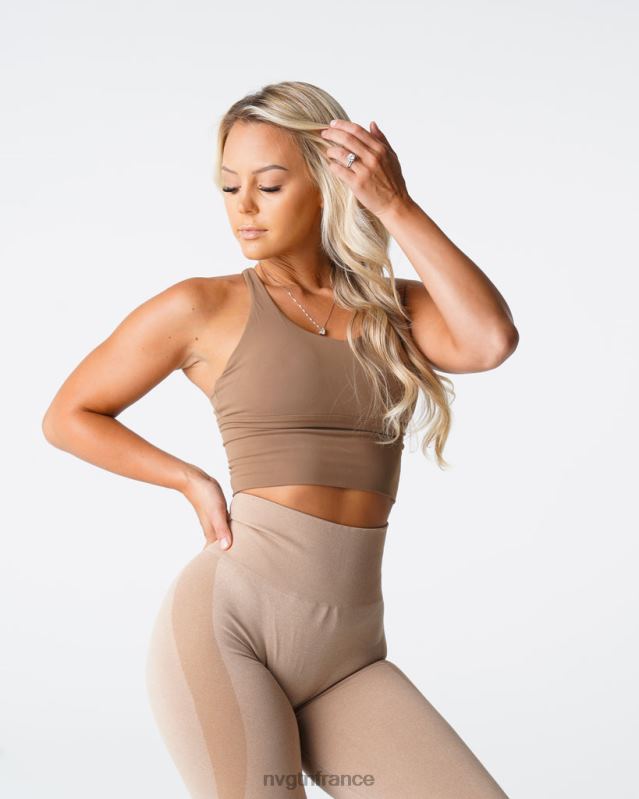 femmes XJRR284 moka aptitude NVGTN haut de soutien-gorge Matrix
