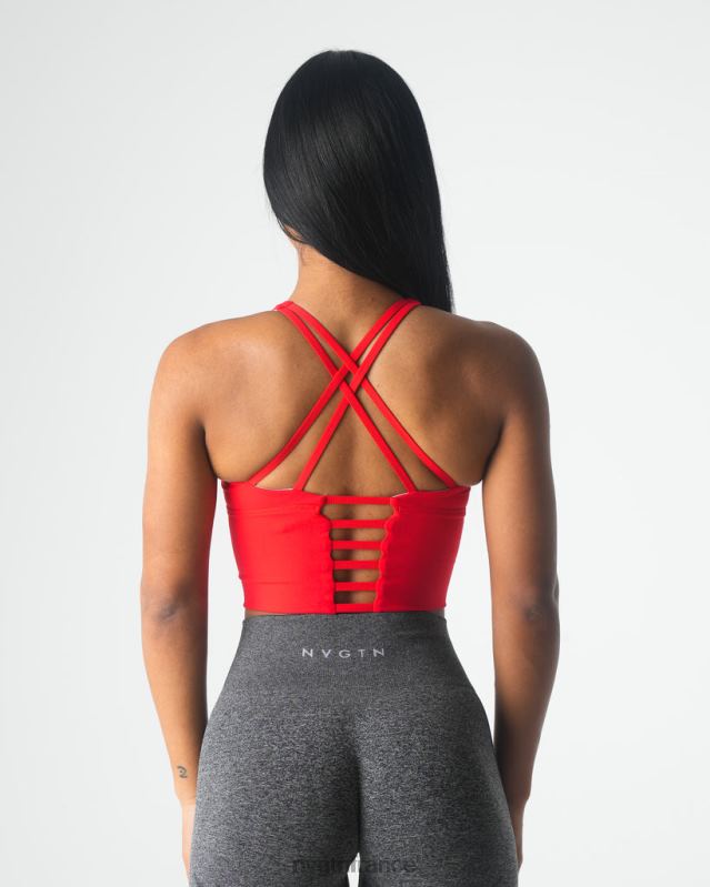 femmes XJRR286 écarlate aptitude NVGTN haut de soutien-gorge Matrix
