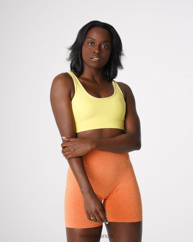 femmes XJRR294 jaune canari aptitude NVGTN soutien-gorge allure