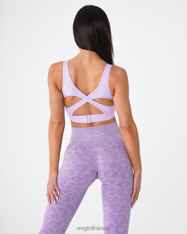 femmes XJRR296 monaco violet aptitude NVGTN soutien-gorge allure
