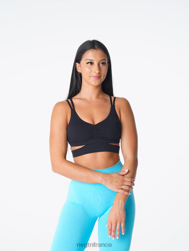 femmes XJRR298 noir aptitude NVGTN soutien-gorge tournant