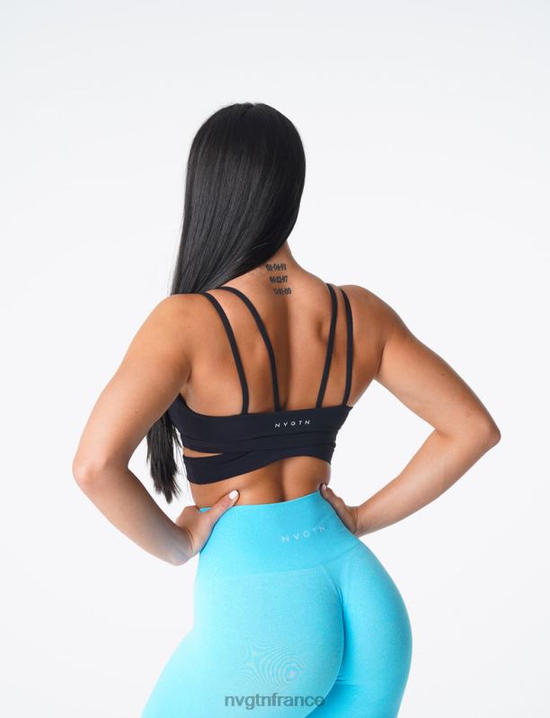 femmes XJRR298 noir aptitude NVGTN soutien-gorge tournant