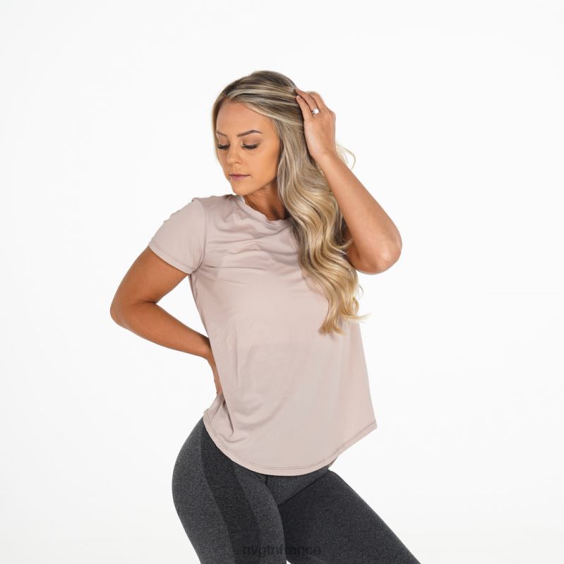 femmes XJRR2273 beige aptitude NVGTN t-shirt somptueux