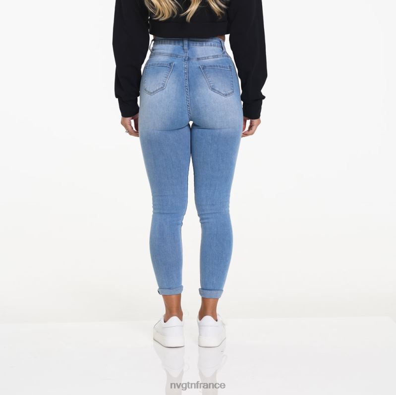 femmes XJRR2741 lavage léger mode de vie NVGTN jean navishape