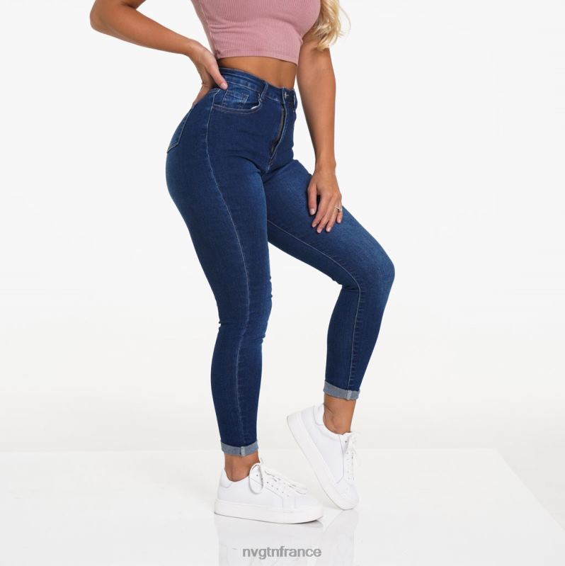femmes XJRR2743 lavage foncé mode de vie NVGTN jean navishape