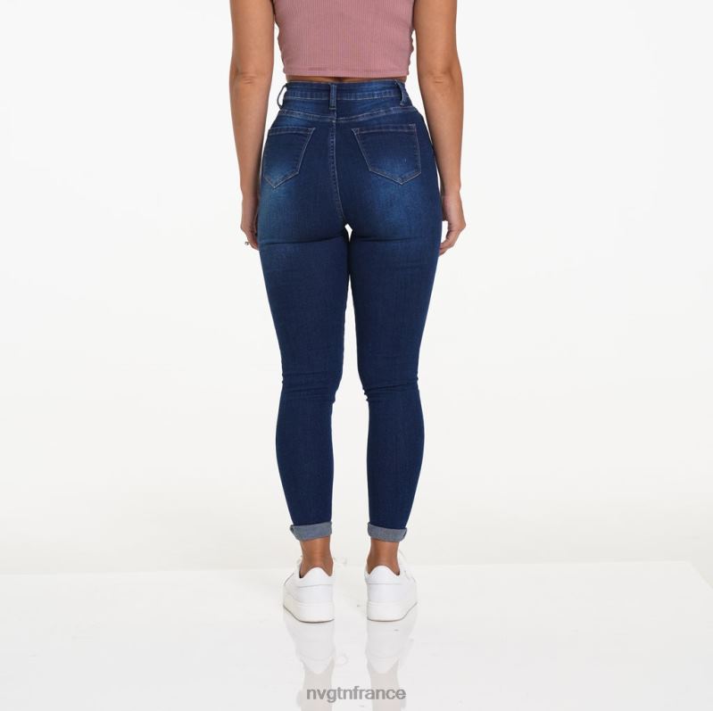 femmes XJRR2743 lavage foncé mode de vie NVGTN jean navishape