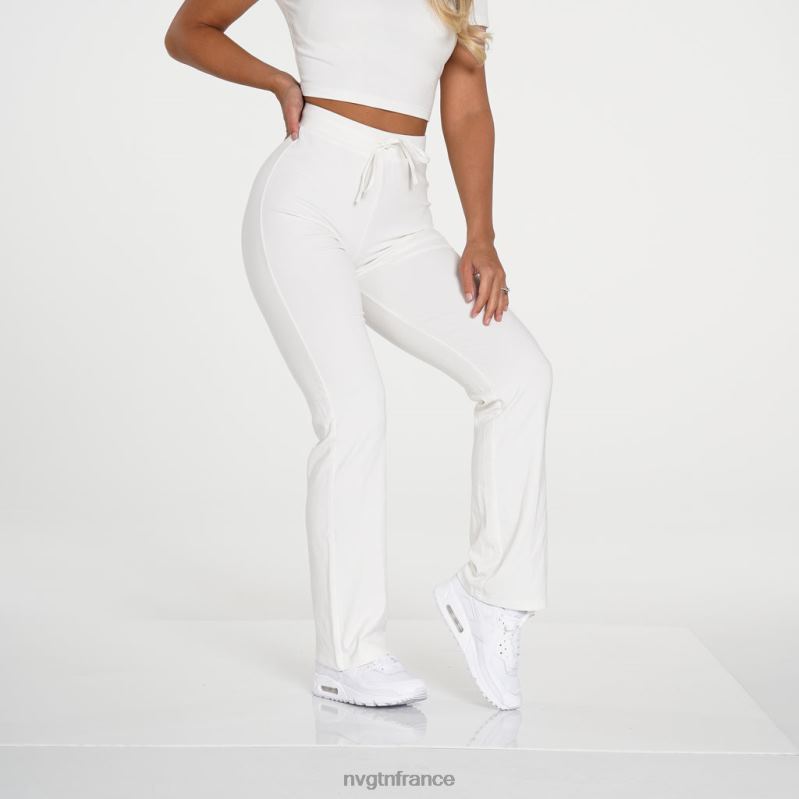 femmes XJRR2749 crème mode de vie NVGTN bonjour le pantalon de détente du week-end