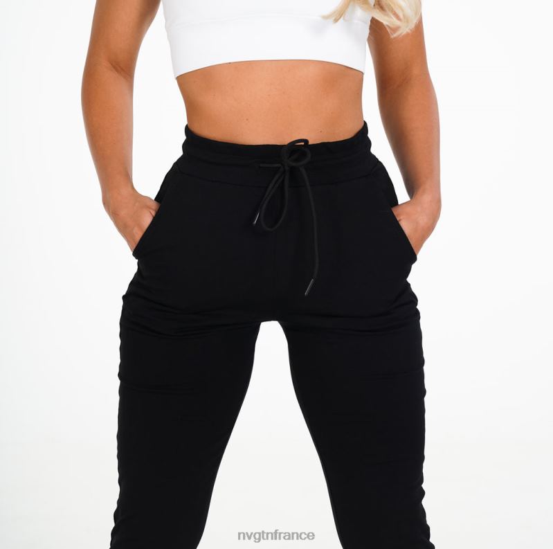 femmes XJRR2753 noir mode de vie NVGTN pantalons de jogging relaxants