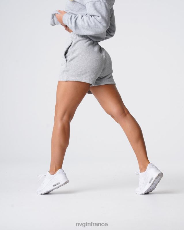 femmes XJRR2739 gris mode de vie NVGTN short de détente essentiel