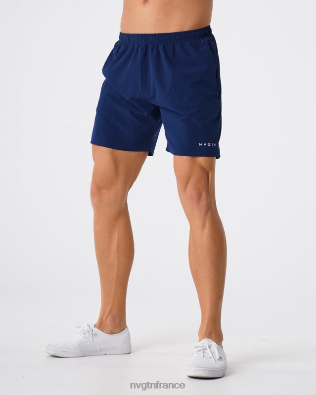 Hommes XJRR2781 marine bas NVGTN short flexible