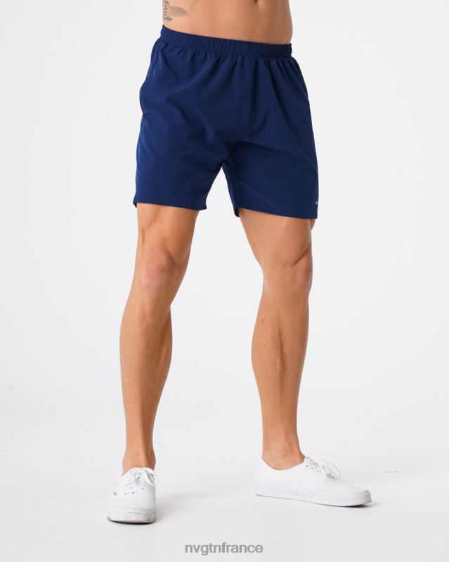 Hommes XJRR2781 marine bas NVGTN short flexible