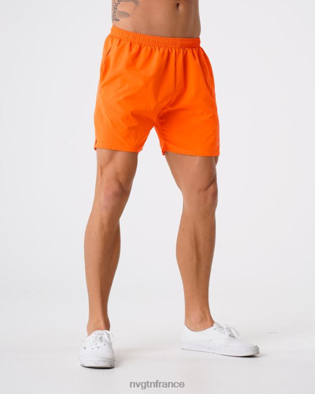 Hommes XJRR2803 orange bas NVGTN short flexible