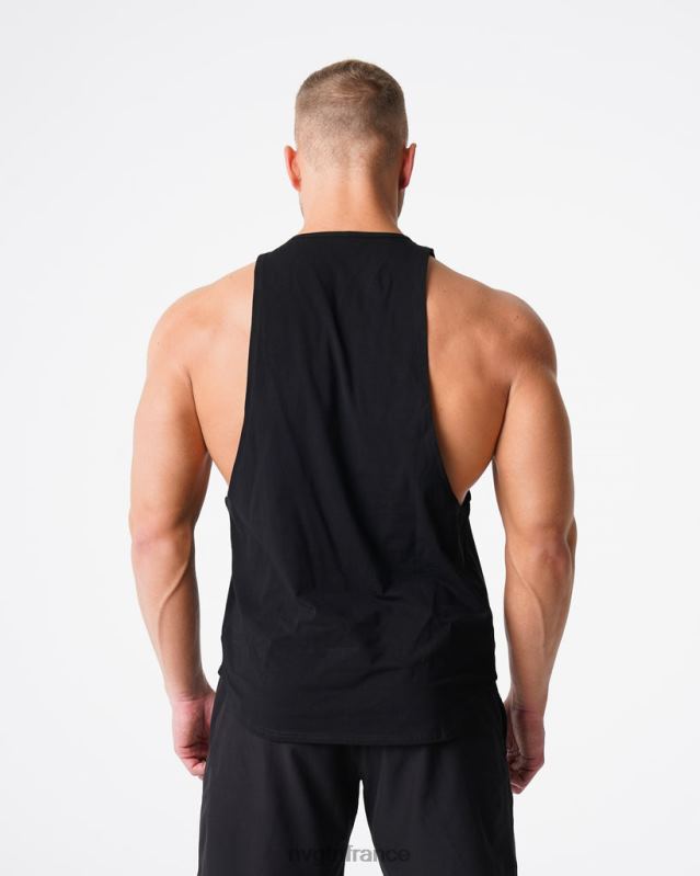 Hommes XJRR2772 noir hauts NVGTN réservoir de bord d'impulsion