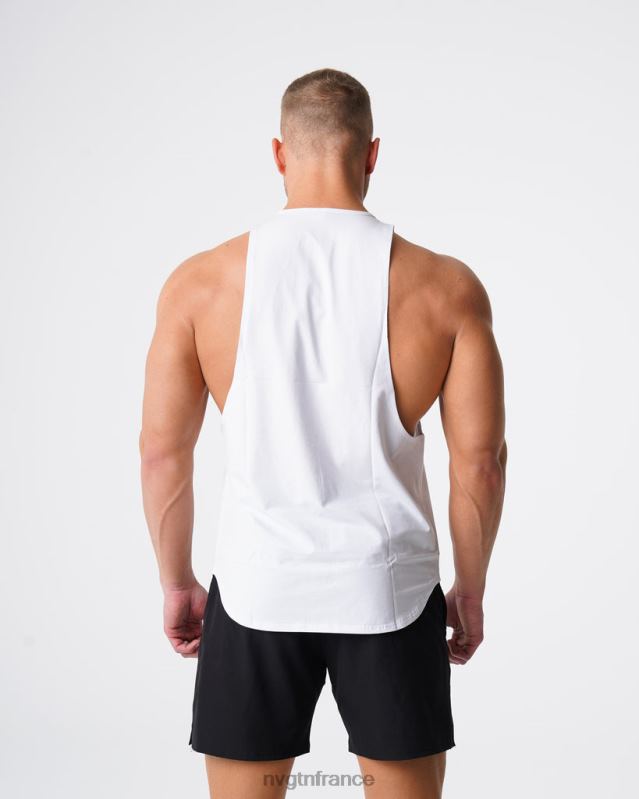 Hommes XJRR2773 blanc hauts NVGTN réservoir de bord d'impulsion