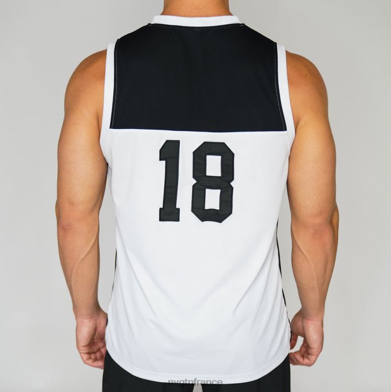 Hommes XJRR2805 noir hauts NVGTN Jersey