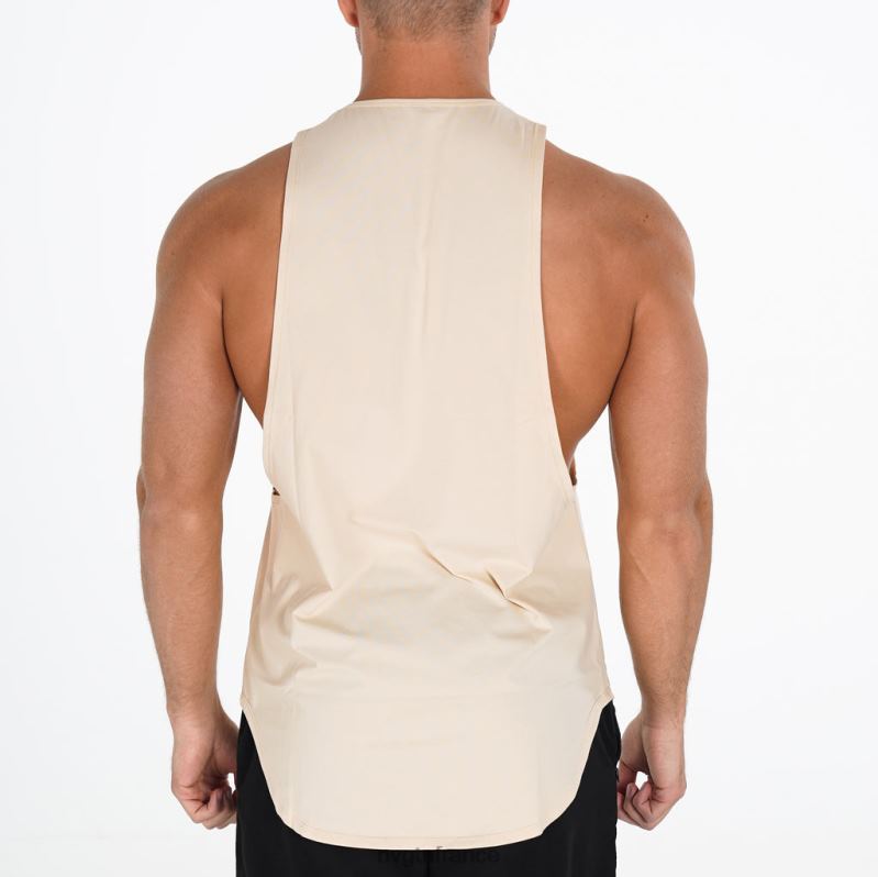 Hommes XJRR2807 beige hauts NVGTN réservoir de bord d'impulsion