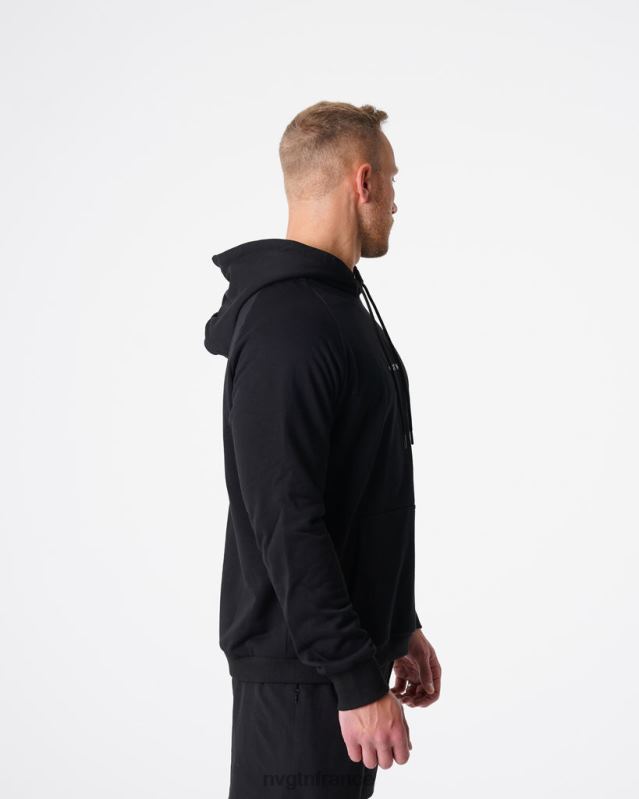 Hommes XJRR2784 noir hauts NVGTN sweat à capuche détente