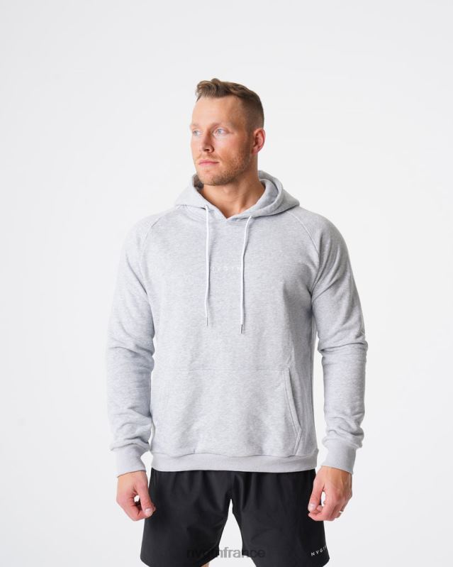 Hommes XJRR2786 gris hauts NVGTN sweat à capuche détente