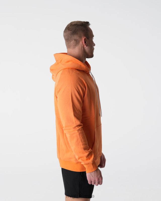 Hommes XJRR2788 orange hauts NVGTN sweat à capuche détente