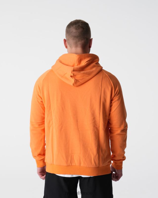Hommes XJRR2788 orange hauts NVGTN sweat à capuche détente
