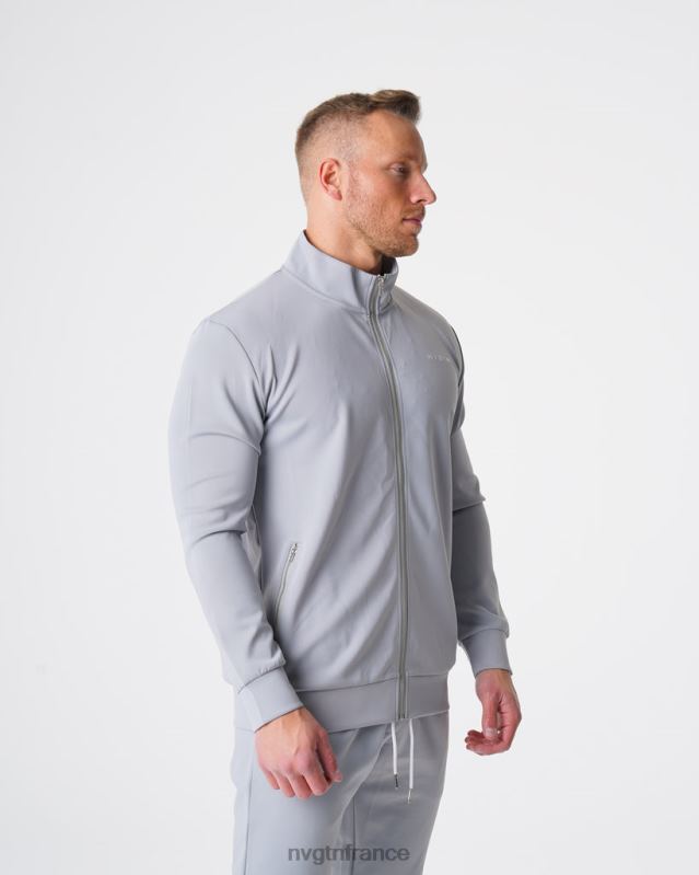 Hommes XJRR2794 gris hauts NVGTN veste de survêtement